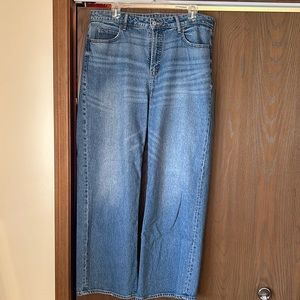 Old Navy 14 Wide Leg Jeans